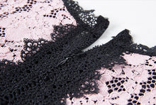 Load image into Gallery viewer, Pink Asymmetrical Lace Dress