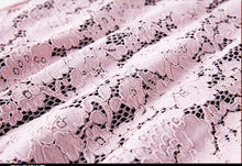 Load image into Gallery viewer, Pink Asymmetrical Lace Dress