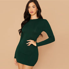 Load image into Gallery viewer, Contrast Lace Insert Backless Mini Dress