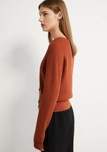 Load image into Gallery viewer, Knitted Vneck Single-breasted Cardigan