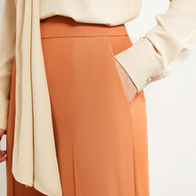 Load image into Gallery viewer, Solid Loose Wide Leg High Waist Trousers