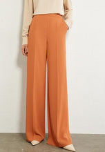 Load image into Gallery viewer, Solid Loose Wide Leg High Waist Trousers