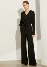 Load image into Gallery viewer, Solid Loose Wide Leg High Waist Trousers