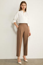 Load image into Gallery viewer, Solid High Waist Straight Trousers