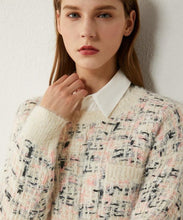 Load image into Gallery viewer, Vintage Oneck Tweed Sweater