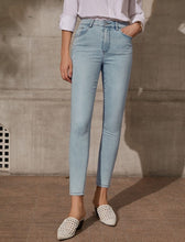 Load image into Gallery viewer, Lady High Waist Slim Ankle Pants