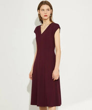 Load image into Gallery viewer, Vneck Temperament Slim Dress