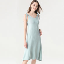 Load image into Gallery viewer, Crepe Cut Out Scallop Hem Knee Length Neon Dress